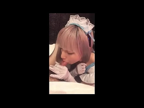 ❤️ Japanese Idol [mayuka], franskur vinnukonubúningur, 1. hluti, blástur og hristur af sér með húðkrem ❤ Kynlífsmyndband á is.novoporn.ru ﹏